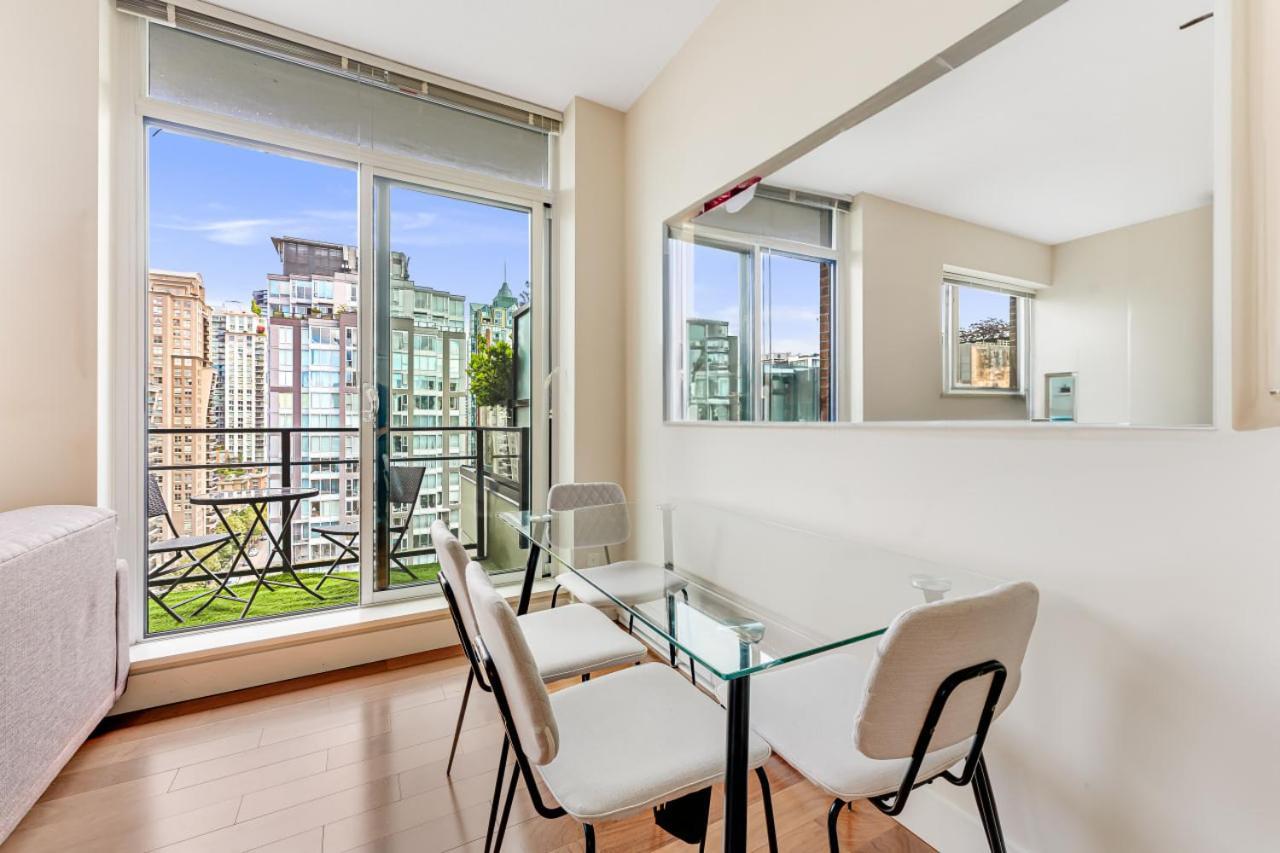 Cozy 1 Bdr Apartment Located In Yaletown Area With City View 溫哥華 外观 照片